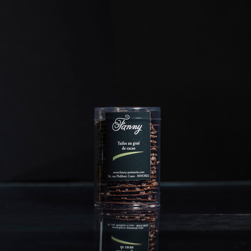 photo du produit Tuiles aux Grués de Cacao Noir